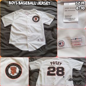 ⚾️ SF GIANTS BOYS JERSEY- Sz M (8-10) ⚾️